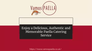 enjoy a delicious authentic and memorable paella