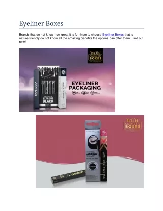 eyeliner boxes