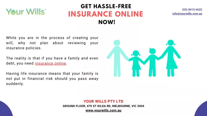 get hassle free insurance online now