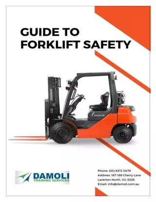 7 Rules for Forklift Safety during forklift training