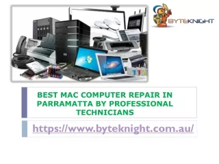 BEST MAC COMPUTER REPAIR IN PARRAMATTA BY PROFESSIONAL TECHNICIANS