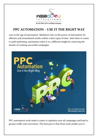 ppc automation use it the right way