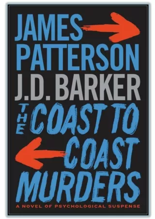 eBooks PDF| The Coast to Coast Murders By James Patterson & J. D. Barker Download Free