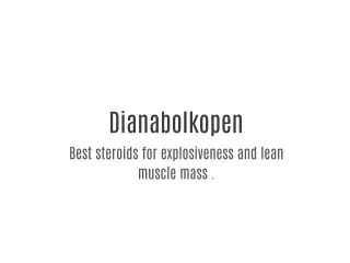 Dianabolkopen