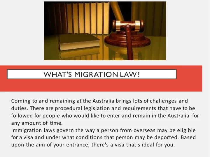 what s migration law