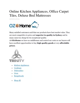 online kitchen appliances office carpet tiles
