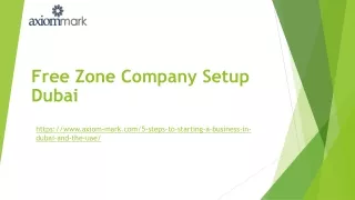 free zone company setup dubai