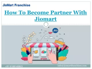 How to Become Partner With Jiomart