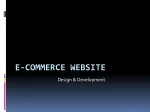 E-commerce website Design & development - slide 1