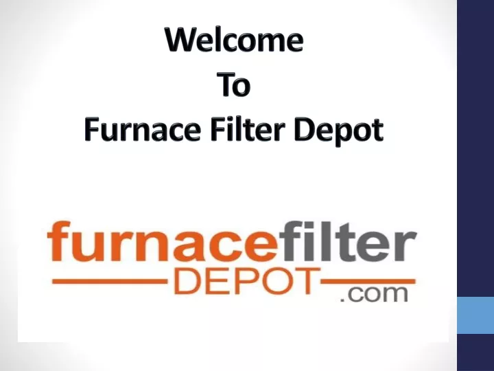 welcome to furnace filter depot