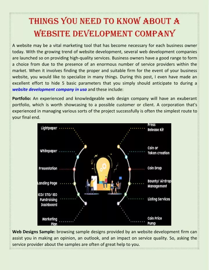 things you need to know about a website