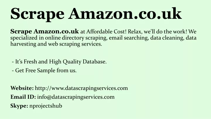 scrape amazon co uk