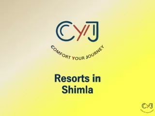 Weekend Getaway in Shimla | Resorts in Shimla