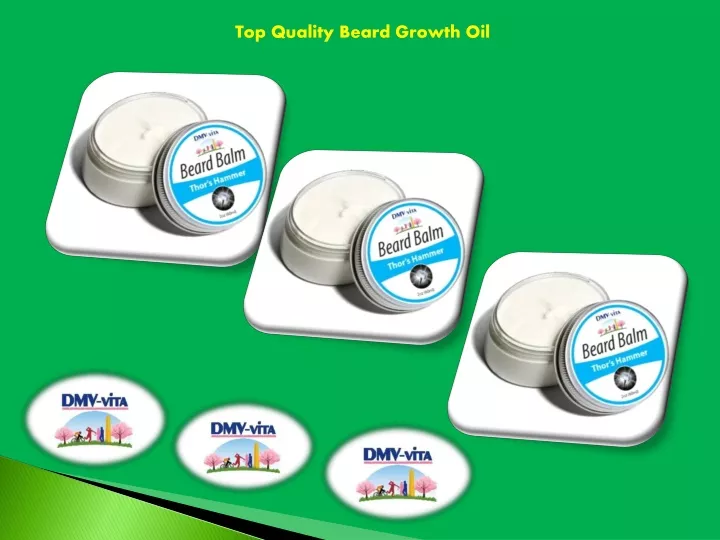 top quality beard growth oil