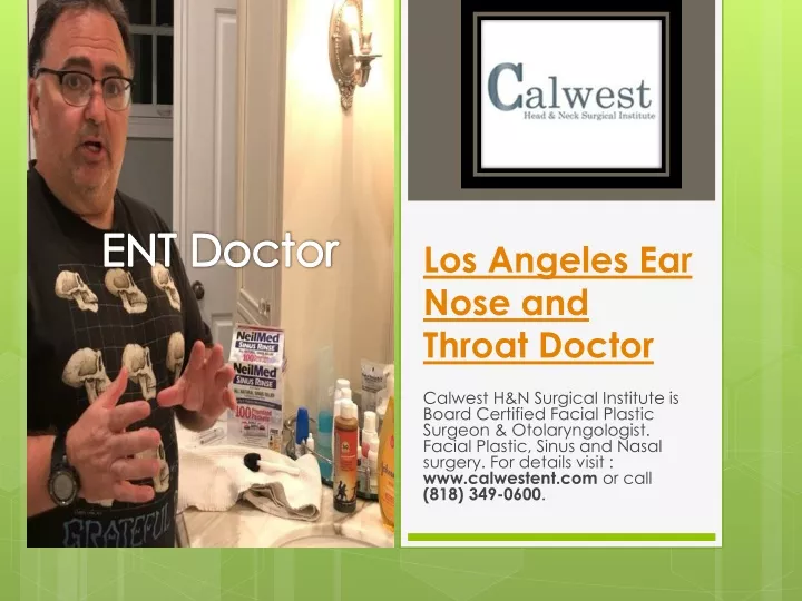 los angeles ear nose and throat doctor