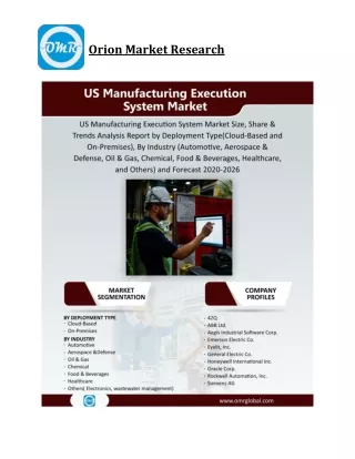 US Manufacturing Execution System Market