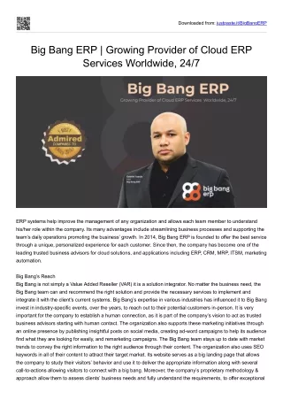 downloaded from justpaste it bigbangerp