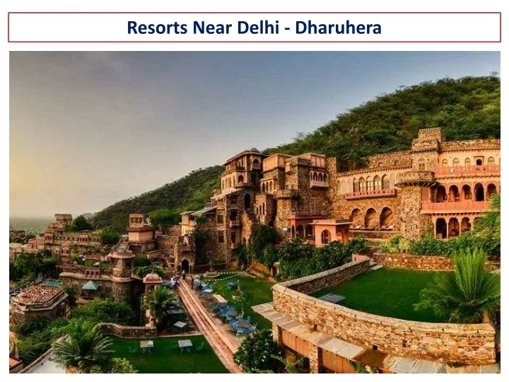 resorts near delhi dharuhera