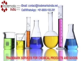 Progressive Trademark Services for Chemical Products and Goods