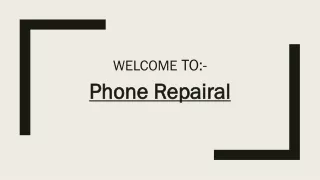 welcome to