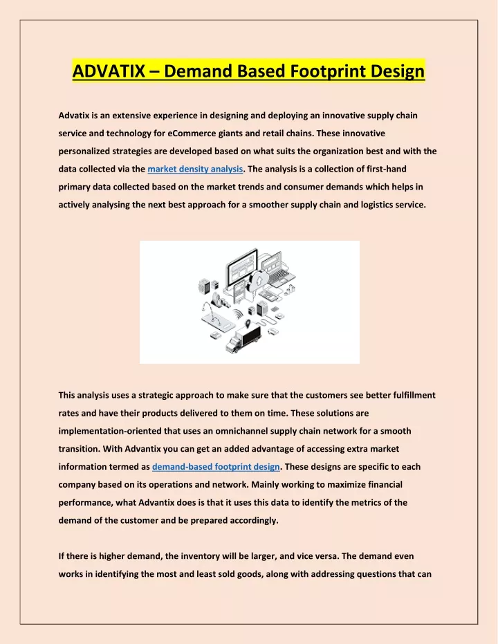 advatix demand based footprint design