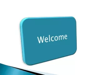 welcome