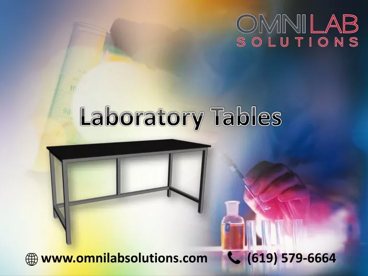 laboratory tables