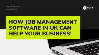 Best job management software in UK!