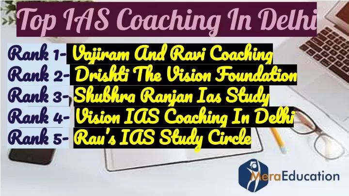 top ias coaching in delhi rank 1 r rank 2 rank