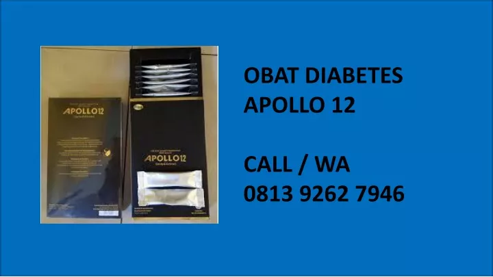 obat diabetes apollo 12