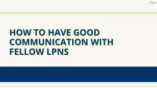 how to have good communication with