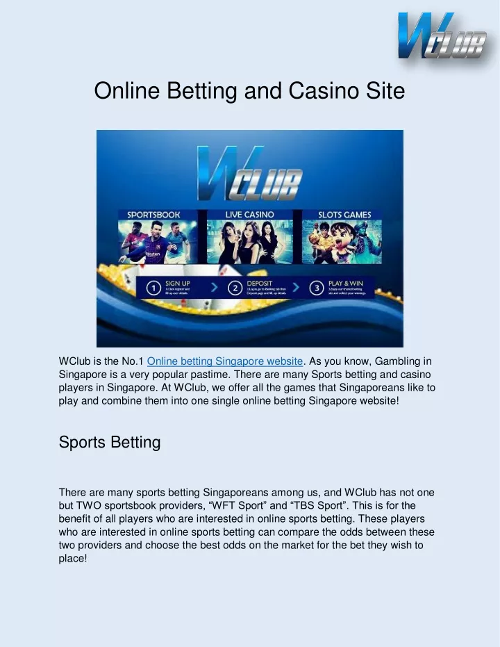 online betting and casino site