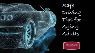 Safe Driving Tips for Aging Adults