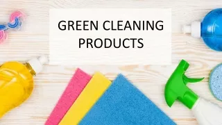 green cleaning products