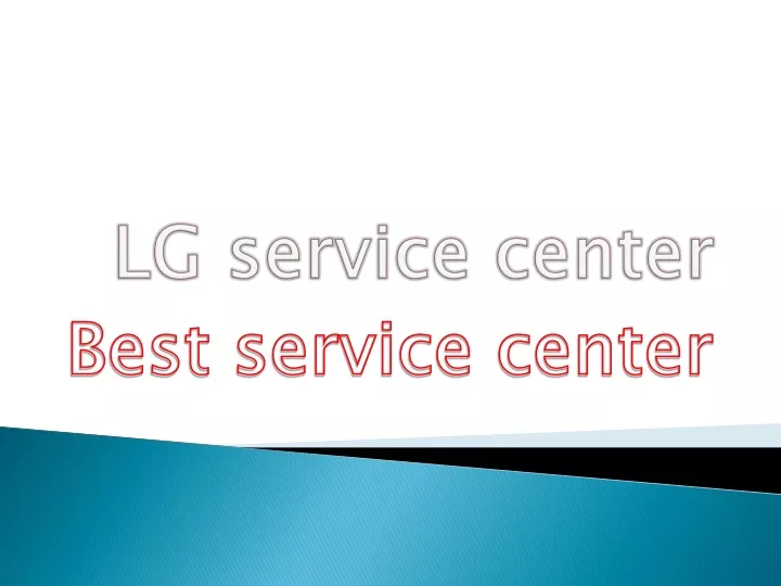 lg service center