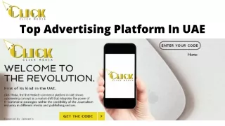 top advertising platform in uae