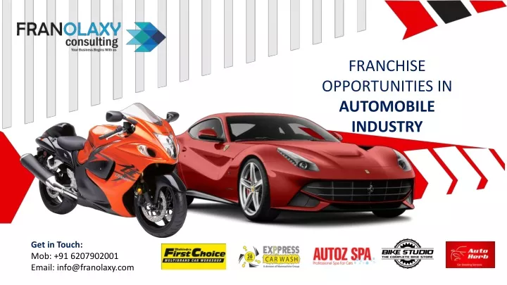 franchise opportunities in automobile industry