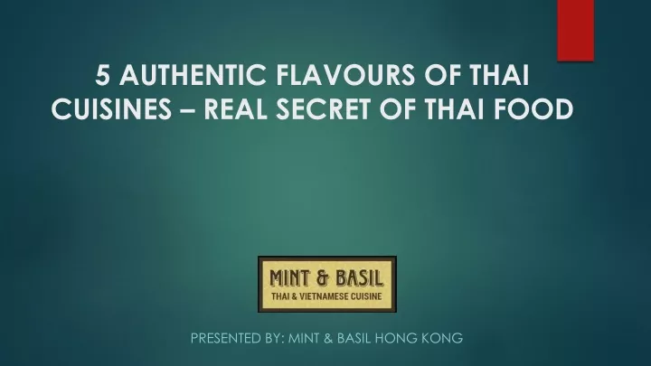 5 authentic flavours of thai cuisines real secret of thai food