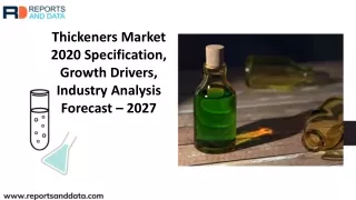 thickeners market 2020 specification growth