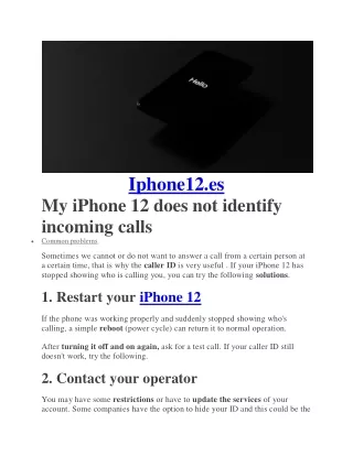 iphone12 es