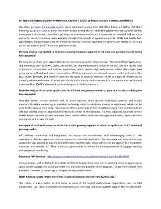 iot node and gateway market by hardware