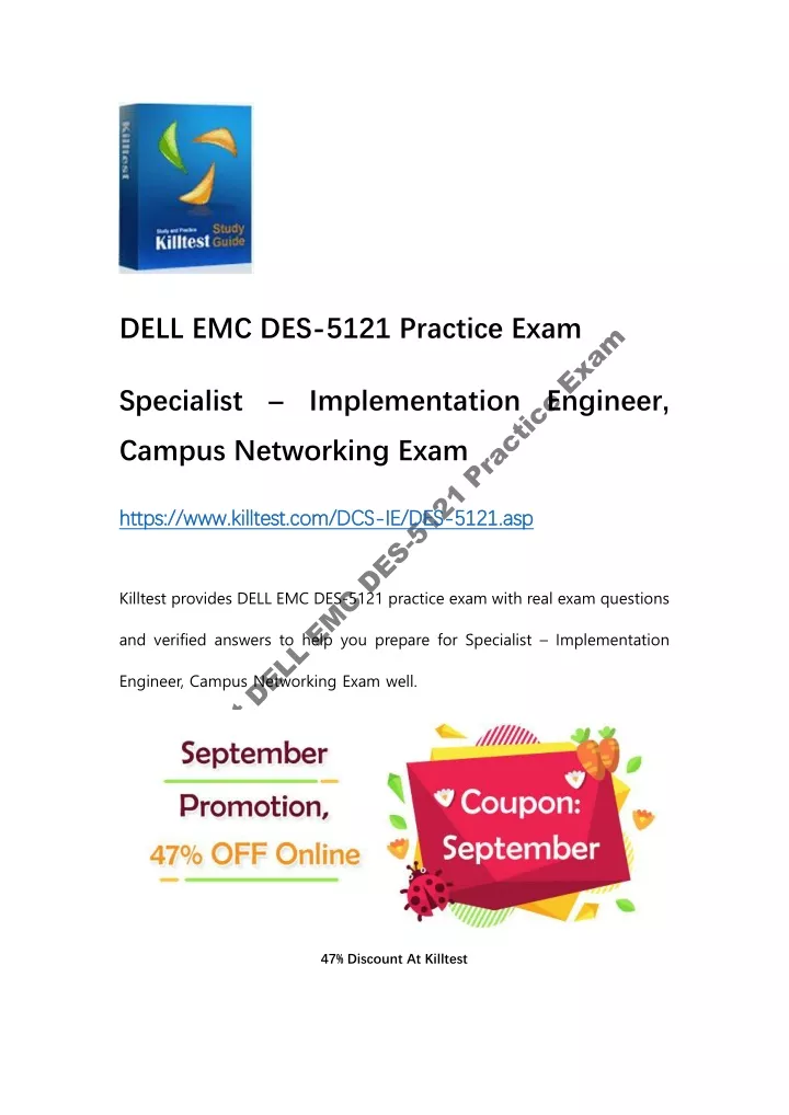 dell emc des 5121 practice exam