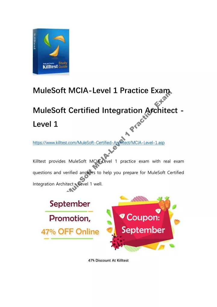 mulesoft mcia level 1 practice exam