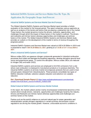 industrial denox systems and services market size