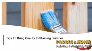 Staining Services In USA | Deck Cleaning and Staining Companies