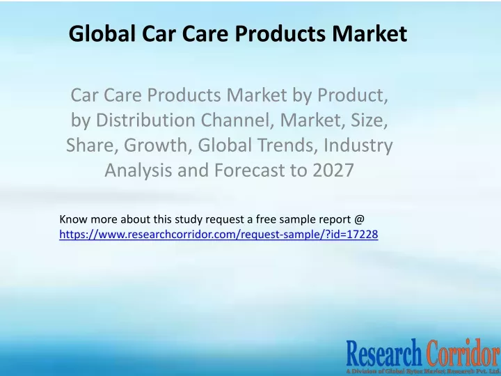global car care products market