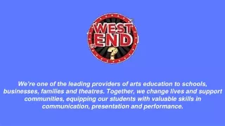 we re one of the leading providers of arts