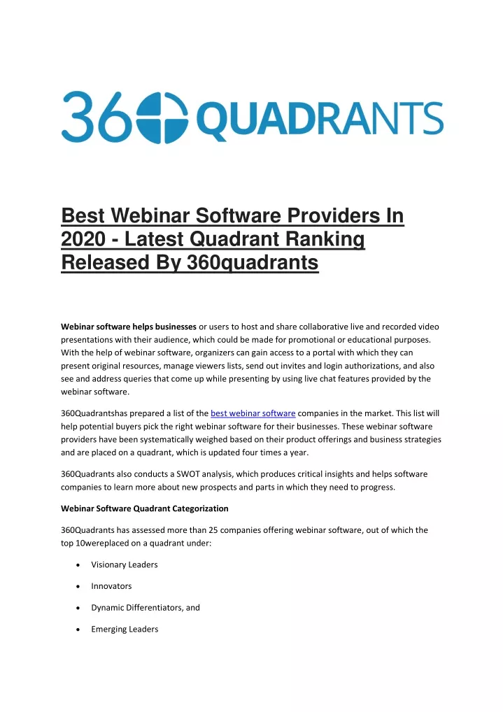 best webinar software providers in 2020 latest