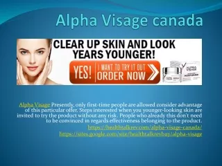 Alpha Visage - Brighten Skin's Appearance