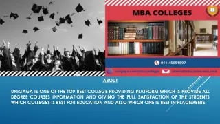 Top MBA Colleges in India